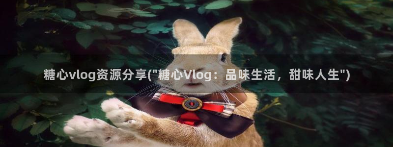vlog糖心ios:糖心vlog资源分享